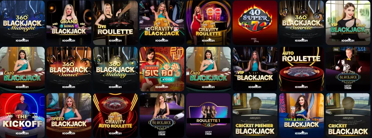 Live casino met echte dealer aan roulette- en blackjacktafel van Evolution bij Spinalto