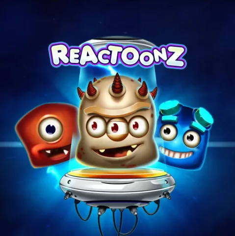 Reactoonz grid slot met buitenaardse wezens bij Spinalto